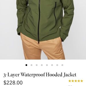 Outdoor Three layers Waterproof Men Jacket